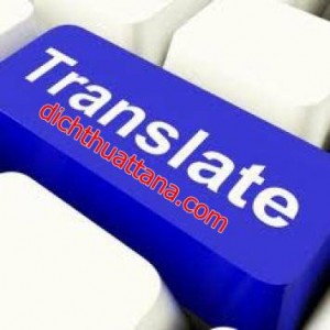 Dịch vụ dịch thuật công chứng