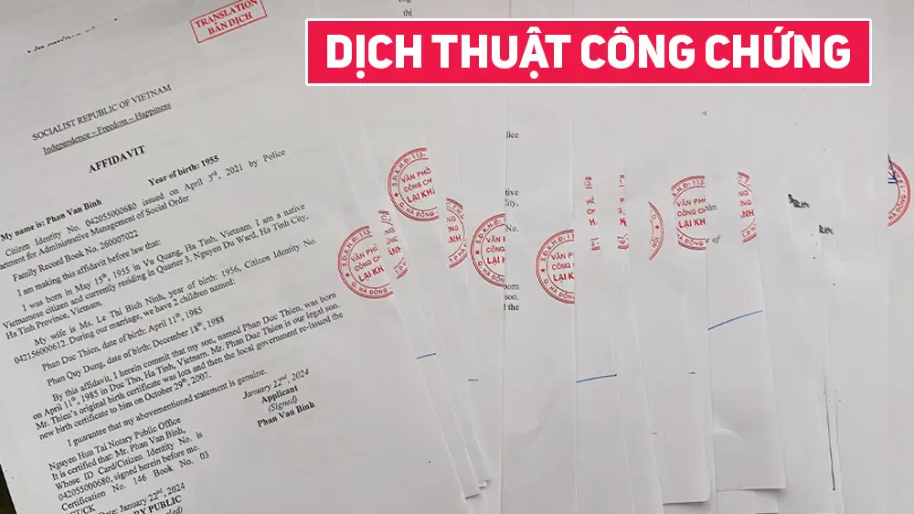 Ở đâu dịch thuật công chứng lấy ngay nhanh chóng giá rẻ 2025? Ở đâu dịch thuật công chứng lấy ngay nhanh chóng giá rẻ 2025?